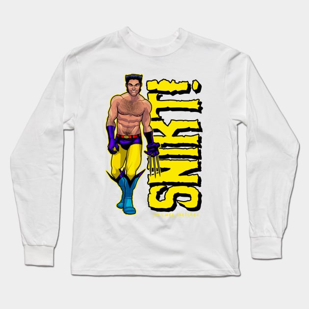 SNIKT Long Sleeve T-Shirt by Jims_wee_sketches